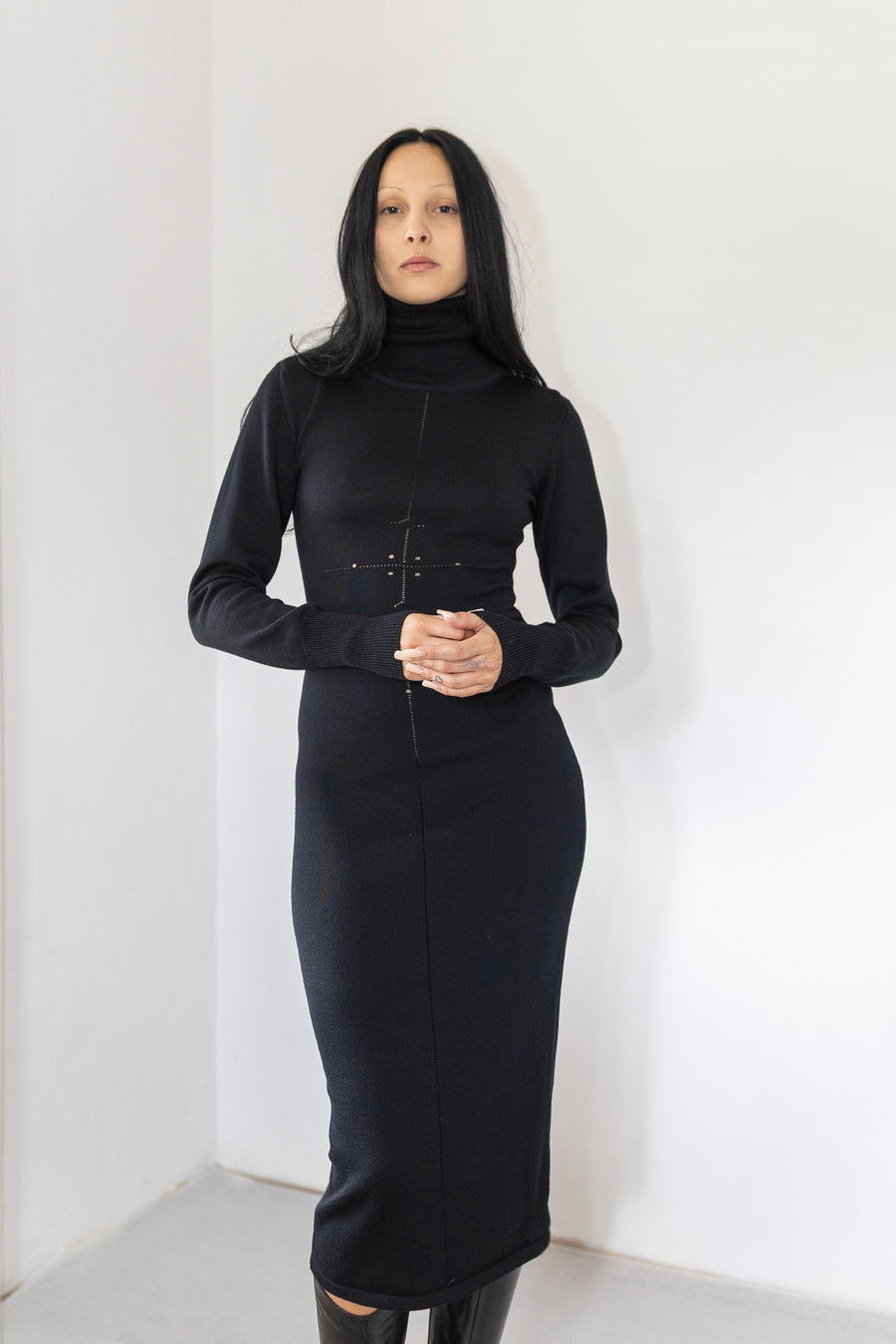 KNITTED DRESS B