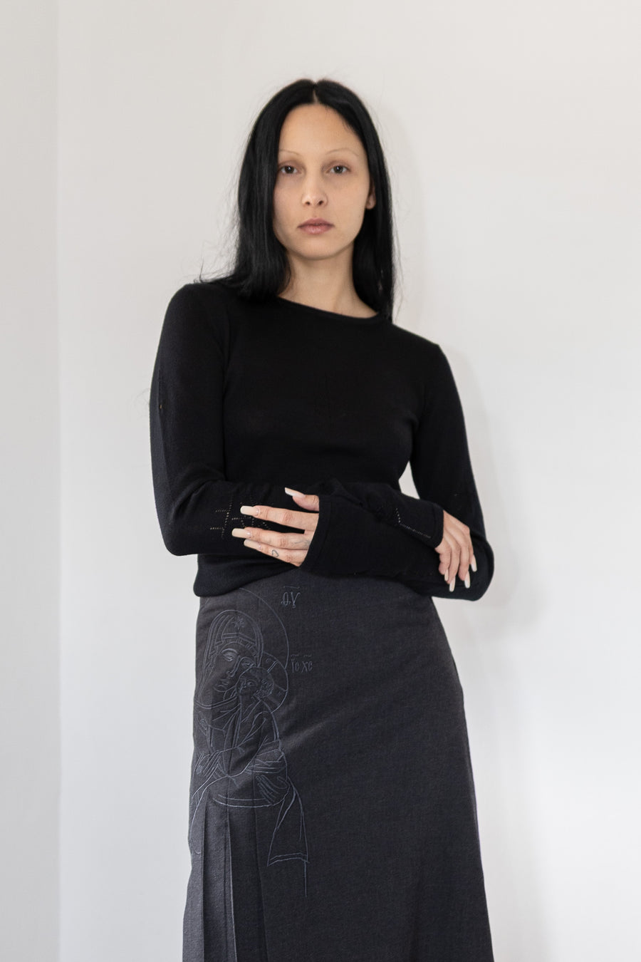 KNITTED PULLOVER B