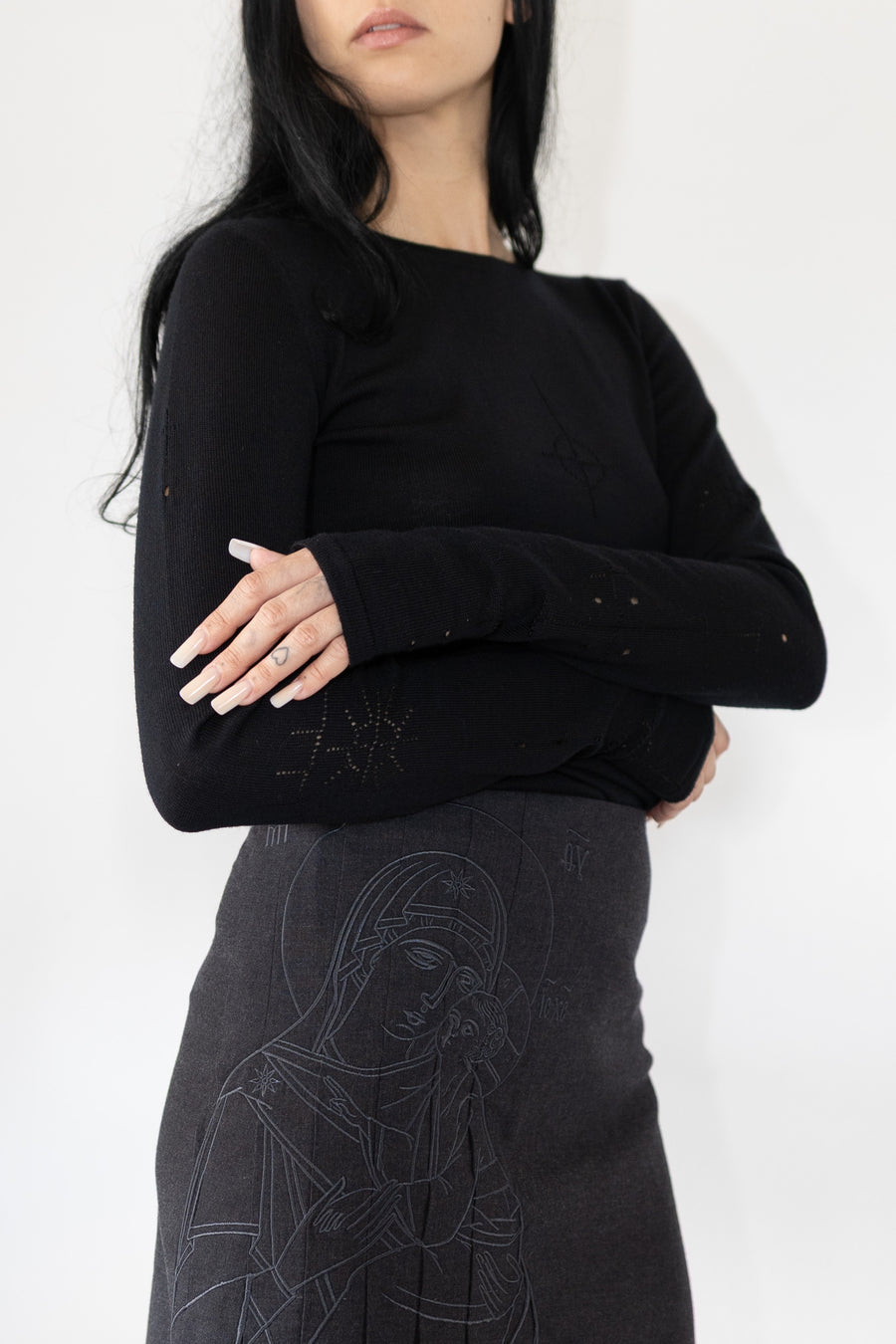 KNITTED PULLOVER B
