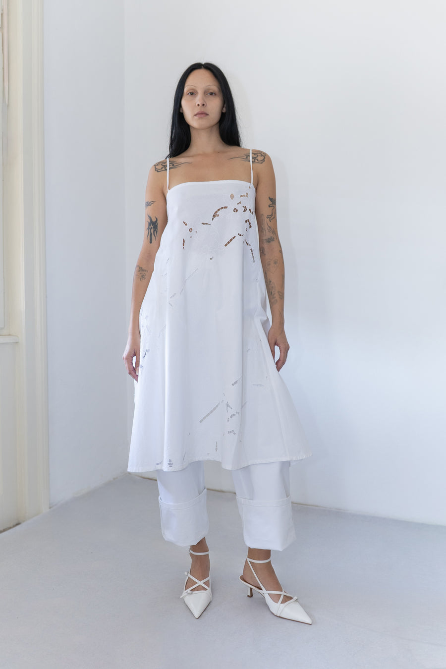TABLECLOTH DRESS TOP
